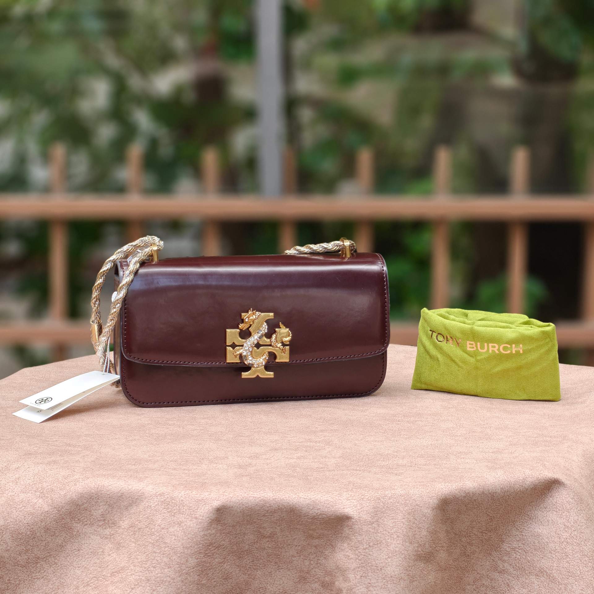 T@RY BURCH Eleanor Medium Rectangular Bag | OS