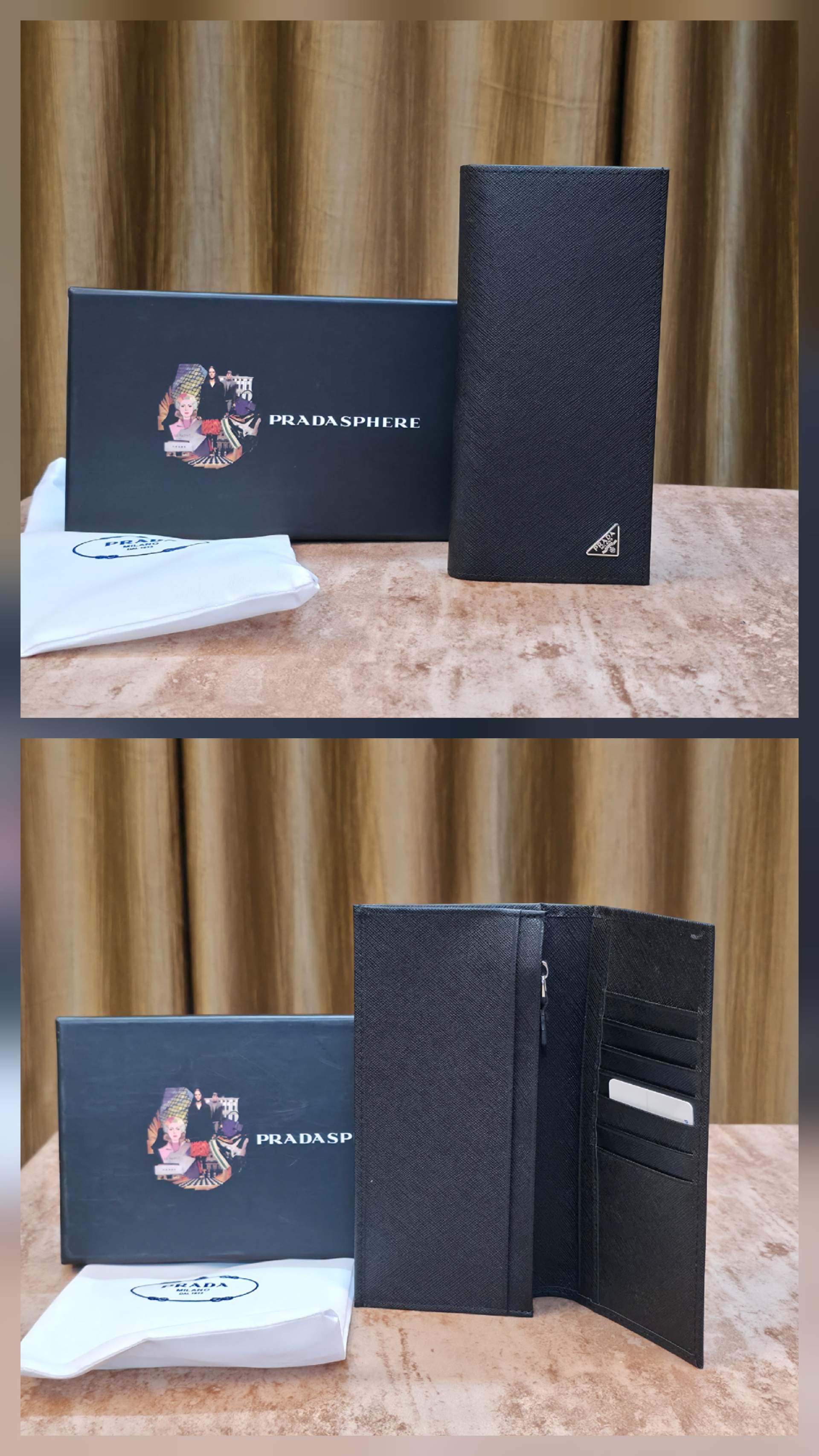 Pr@da Premium Passport Holder